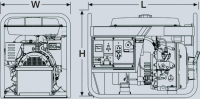 YDG 2700 N-5EB2 electric с АВР